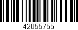 Código de barras (EAN, GTIN, SKU, ISBN): '42055755'
