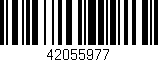 Código de barras (EAN, GTIN, SKU, ISBN): '42055977'