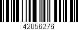 Código de barras (EAN, GTIN, SKU, ISBN): '42056276'