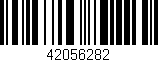 Código de barras (EAN, GTIN, SKU, ISBN): '42056282'