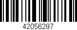 Código de barras (EAN, GTIN, SKU, ISBN): '42056297'
