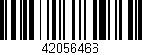 Código de barras (EAN, GTIN, SKU, ISBN): '42056466'