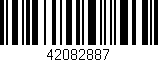 Código de barras (EAN, GTIN, SKU, ISBN): '42082887'