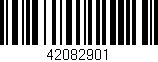 Código de barras (EAN, GTIN, SKU, ISBN): '42082901'