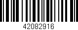 Código de barras (EAN, GTIN, SKU, ISBN): '42082916'
