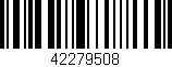 Código de barras (EAN, GTIN, SKU, ISBN): '42279508'