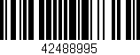 Código de barras (EAN, GTIN, SKU, ISBN): '42488995'