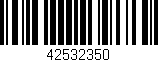 Código de barras (EAN, GTIN, SKU, ISBN): '42532350'