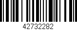Código de barras (EAN, GTIN, SKU, ISBN): '42732282'