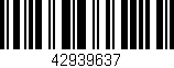 Código de barras (EAN, GTIN, SKU, ISBN): '42939637'