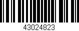 Código de barras (EAN, GTIN, SKU, ISBN): '43024823'