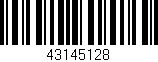 Código de barras (EAN, GTIN, SKU, ISBN): '43145128'