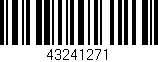 Código de barras (EAN, GTIN, SKU, ISBN): '43241271'