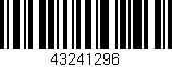 Código de barras (EAN, GTIN, SKU, ISBN): '43241296'