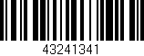 Código de barras (EAN, GTIN, SKU, ISBN): '43241341'