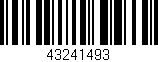 Código de barras (EAN, GTIN, SKU, ISBN): '43241493'