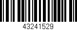 Código de barras (EAN, GTIN, SKU, ISBN): '43241529'