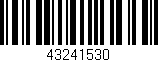 Código de barras (EAN, GTIN, SKU, ISBN): '43241530'
