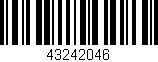 Código de barras (EAN, GTIN, SKU, ISBN): '43242046'