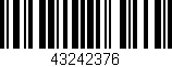 Código de barras (EAN, GTIN, SKU, ISBN): '43242376'