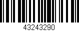 Código de barras (EAN, GTIN, SKU, ISBN): '43243290'