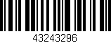 Código de barras (EAN, GTIN, SKU, ISBN): '43243296'