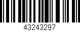 Código de barras (EAN, GTIN, SKU, ISBN): '43243297'