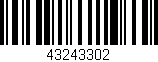 Código de barras (EAN, GTIN, SKU, ISBN): '43243302'