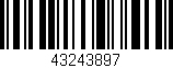 Código de barras (EAN, GTIN, SKU, ISBN): '43243897'