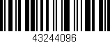 Código de barras (EAN, GTIN, SKU, ISBN): '43244096'