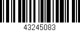 Código de barras (EAN, GTIN, SKU, ISBN): '43245083'