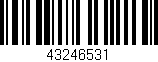 Código de barras (EAN, GTIN, SKU, ISBN): '43246531'