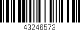 Código de barras (EAN, GTIN, SKU, ISBN): '43246573'