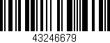 Código de barras (EAN, GTIN, SKU, ISBN): '43246679'
