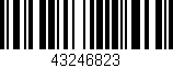 Código de barras (EAN, GTIN, SKU, ISBN): '43246823'