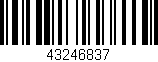 Código de barras (EAN, GTIN, SKU, ISBN): '43246837'