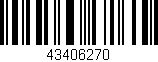 Código de barras (EAN, GTIN, SKU, ISBN): '43406270'