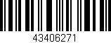 Código de barras (EAN, GTIN, SKU, ISBN): '43406271'