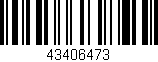 Código de barras (EAN, GTIN, SKU, ISBN): '43406473'