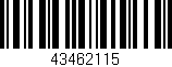 Código de barras (EAN, GTIN, SKU, ISBN): '43462115'