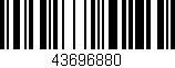 Código de barras (EAN, GTIN, SKU, ISBN): '43696880'