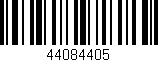 Código de barras (EAN, GTIN, SKU, ISBN): '44084405'