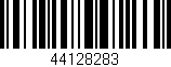 Código de barras (EAN, GTIN, SKU, ISBN): '44128283'