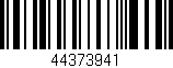 Código de barras (EAN, GTIN, SKU, ISBN): '44373941'