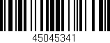 Código de barras (EAN, GTIN, SKU, ISBN): '45045341'