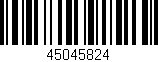 Código de barras (EAN, GTIN, SKU, ISBN): '45045824'