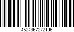 Código de barras (EAN, GTIN, SKU, ISBN): '4524667272106'