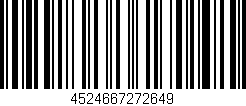 Código de barras (EAN, GTIN, SKU, ISBN): '4524667272649'