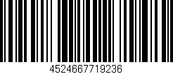 Código de barras (EAN, GTIN, SKU, ISBN): '4524667719236'