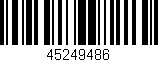 Código de barras (EAN, GTIN, SKU, ISBN): '45249486'